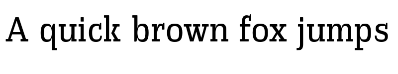 Preview of FONTSPRING DEMO - Slabic Semi Bold Regular font