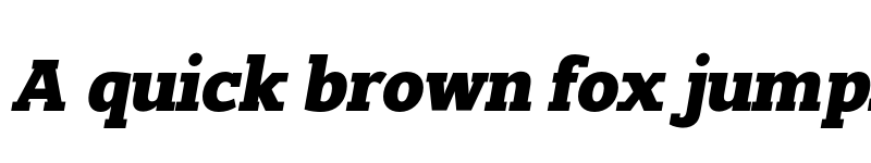 Preview of FONTSPRING DEMO - Slam-Oblique ExtraBold Italic font