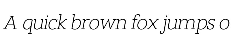 Preview of FONTSPRING DEMO - Slam-Oblique ExtraLightRounded Italic font