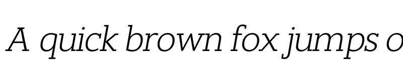Preview of FONTSPRING DEMO - Slam-Oblique Light Italic font