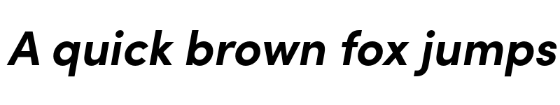 Preview of FONTSPRING DEMO - Sofia Pro Bold Italic font