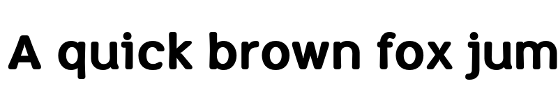 Preview of FONTSPRING DEMO - Soft Sans Bold font