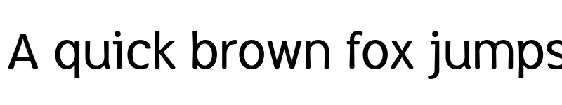 Preview of FONTSPRING DEMO - Soft Sans Regular font