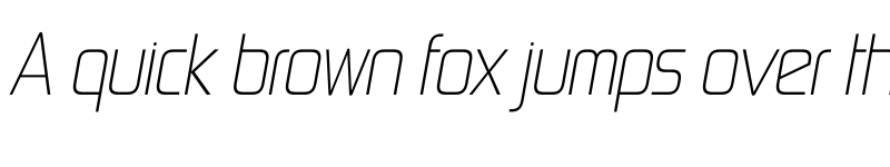Preview of FONTSPRING DEMO - Sol Pro Cond Light Italic font