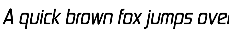 Preview of FONTSPRING DEMO - Sol Pro Cond Medium Italic font