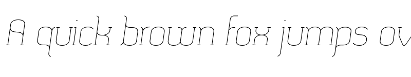 Preview of FONTSPRING DEMO - SomaSlab Light Slanted Italic font