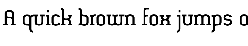 Preview of FONTSPRING DEMO - SomaSlab XBold Regular font