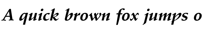 Preview of FONTSPRING DEMO - Sondrio Bold Italic font