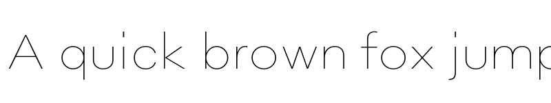 Preview of FONTSPRING DEMO - Sonny Gothic Thin Regular font