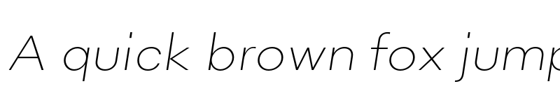 Preview of FONTSPRING DEMO - Sonny Gothic Ultra Light Italic Regular font