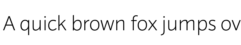 Preview of FONTSPRING DEMO - Sonus-ExtraLight Regular font