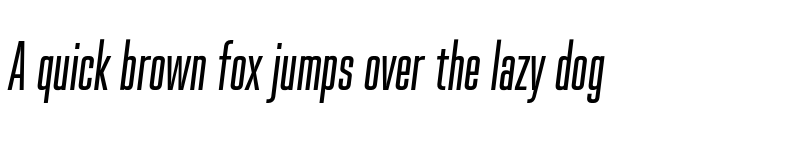 Preview of FONTSPRING DEMO - Spaceland Six Italic font