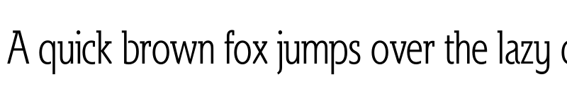 Preview of FONTSPRING DEMO - Spartacus Light Cond Regular font