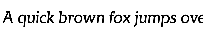 Preview of FONTSPRING DEMO - Spartacus Med Italic font