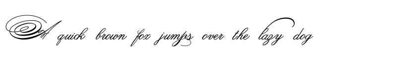 Preview of FONTSPRING DEMO - SpencerianPalmerPenmanship PRO Regular font