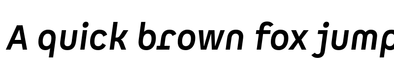 Preview of FONTSPRING DEMO - Spock Ess Alt 1 Bold It Regular font