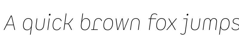 Preview of FONTSPRING DEMO - Spock Ess Alt 1 UltraLight It Regular font