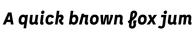 Preview of FONTSPRING DEMO - Spock Ess Alt 2 Black It Regular font