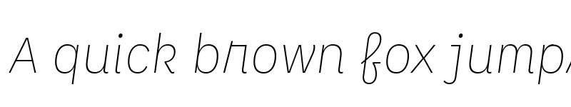 Preview of FONTSPRING DEMO - Spock Ess Alt 2 UltraLight It Regular font