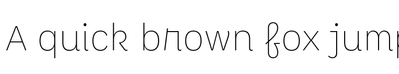 Preview of FONTSPRING DEMO - Spock Ess Alt 2 UltraLight Regular font