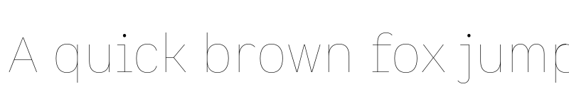 Preview of FONTSPRING DEMO - Spock Ess Thin Regular font