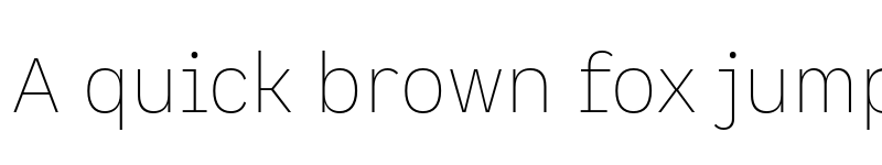 Preview of FONTSPRING DEMO - Spock Pro UltraLight Regular font