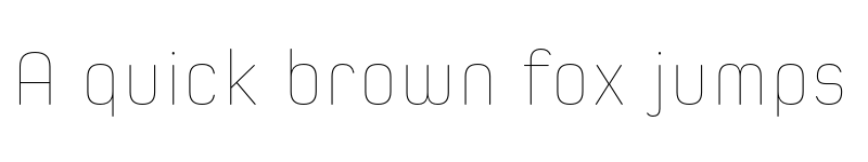 Preview of FONTSPRING DEMO - Spoon Hairline Regular font