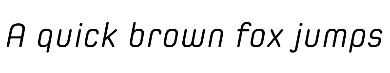 Preview of FONTSPRING DEMO - Spoon Regular Italic Regular font