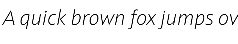 Preview of FONTSPRING DEMO - Squad Light Italic font