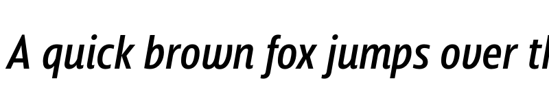 Preview of FONTSPRING DEMO - Squalo Normal Italic font