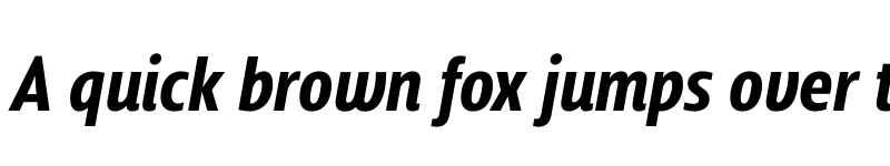 Preview of FONTSPRING DEMO - Squalo Semibold Italic font