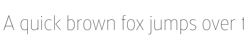 Preview of FONTSPRING DEMO - Squalo Thin Regular font