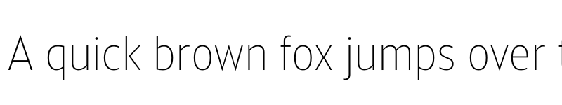 Preview of FONTSPRING DEMO - Squalo UltraLight Regular font
