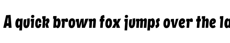 Preview of FONTSPRING DEMO - Squick Densa Regular font