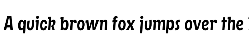 Preview of FONTSPRING DEMO - Squick ExtraBold Regular font