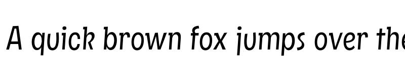 Preview of FONTSPRING DEMO - Squick Medium Regular font