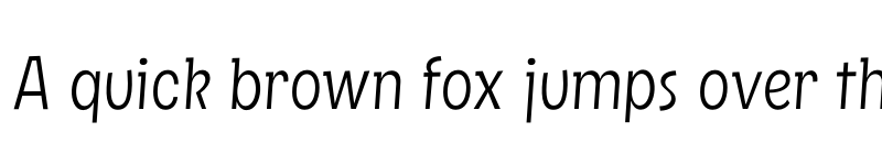 Preview of FONTSPRING DEMO - Squick Regular font