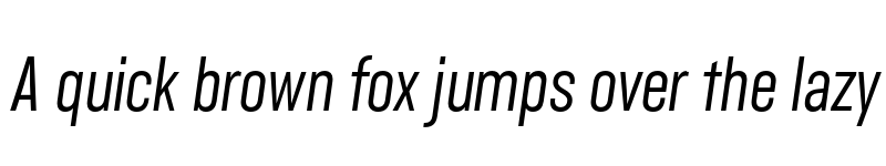 Preview of FONTSPRING DEMO - Stadtmitte SemiBold Italic font