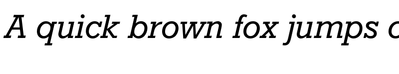 Preview of FONTSPRING DEMO - Stafford Pro Italic font