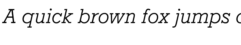 Preview of FONTSPRING DEMO - Stafford Pro Light Italic font