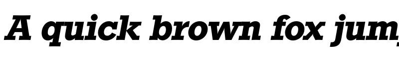 Preview of FONTSPRING DEMO - Stafford Serial Bold Italic font