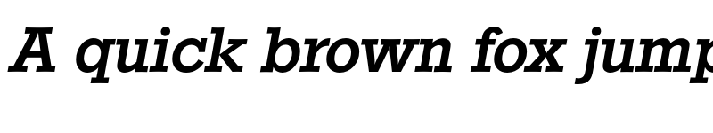 Preview of FONTSPRING DEMO - Stafford Serial Medium Italic font