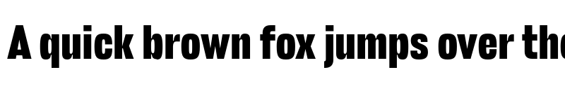 Preview of FONTSPRING DEMO - Stapel Condensed Bold Regular font