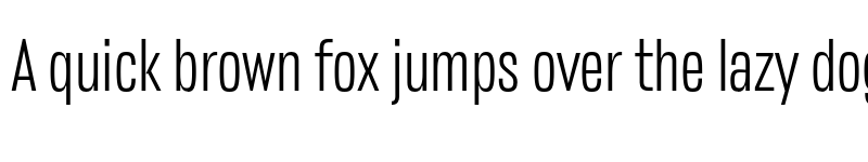 Preview of FONTSPRING DEMO - Stapel Condensed Light Regular font