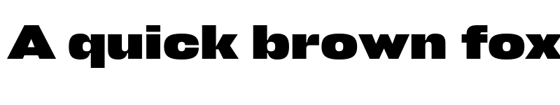 Preview of FONTSPRING DEMO - Stapel Expanded Extra Bold Regular font