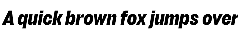 Preview of FONTSPRING DEMO - Stapel Narrow Bold Italic font