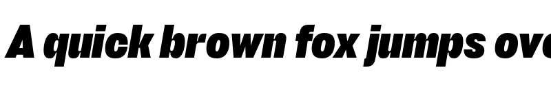 Preview of FONTSPRING DEMO - Stapel Narrow Extra Bold Italic font