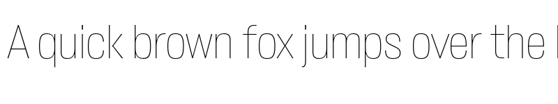 Preview of FONTSPRING DEMO - Stapel Narrow Thin Regular font