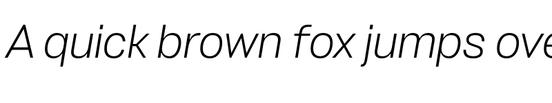 Preview of FONTSPRING DEMO - Stapel Text Light Italic font