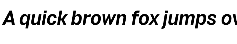 Preview of FONTSPRING DEMO - Stapel Text Medium Italic font